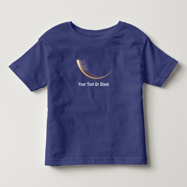 Fraktal Shofar T Shirt (Framsida)