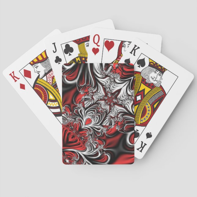 Fraktalens mönster casinokort (Baksidan)