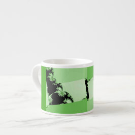 Fraktalträdgårdslime Espressomugg
