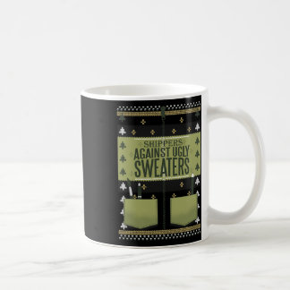 Fraktare mot fula jultröjor kaffemugg