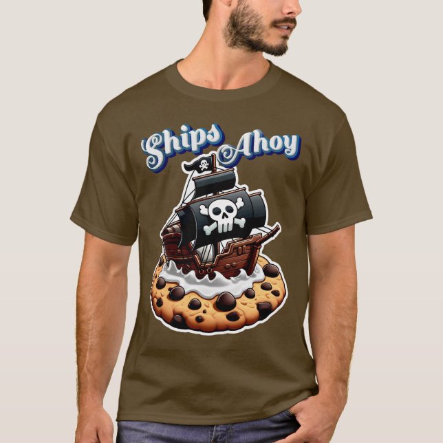 Fraktaser Ahoy T Shirt (Framsida)