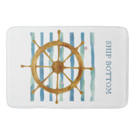 FRAKTASER AV VATTENFÄRG HJUL ART BEACH VACATION BADRUMSMATTA