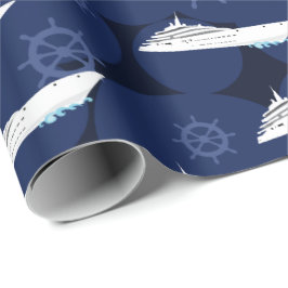 Fraktaser för sjötransport presentpapper