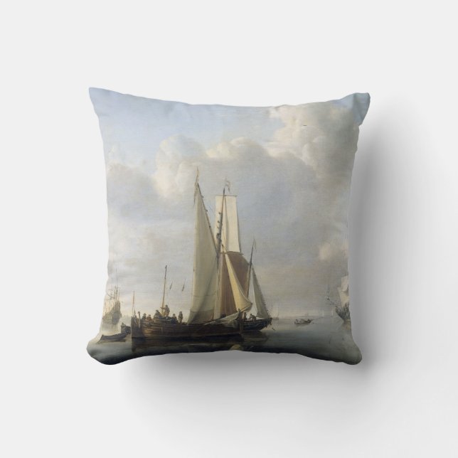 Fraktaser före Kusten, Willem van de Velde (II), Kudde (Framsida)