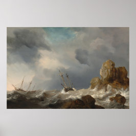 Fraktaser, Gale - Willem van de Velde Fine Art Pos Poster