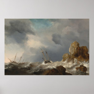 Fraktaser, Gale - Willem van de Velde Fine Art Pos Poster