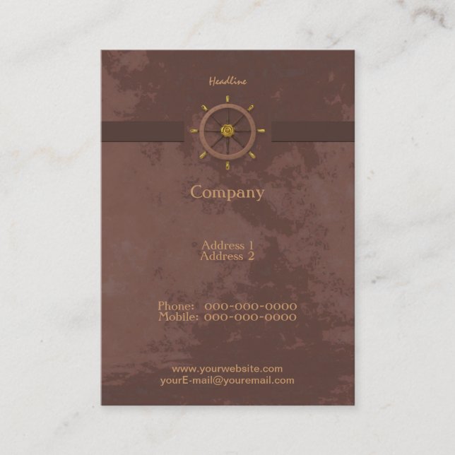 Fraktaser Hjul-Affärskort Visitkort (Framsida)