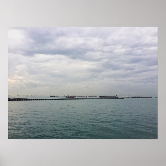 Fraktaser i Anchor-sundet under Moody SK Poster (Framsidan)