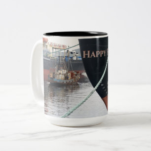 Fraktaser Två-Tonad Mugg