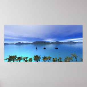 Fraktaserna i bukten poster