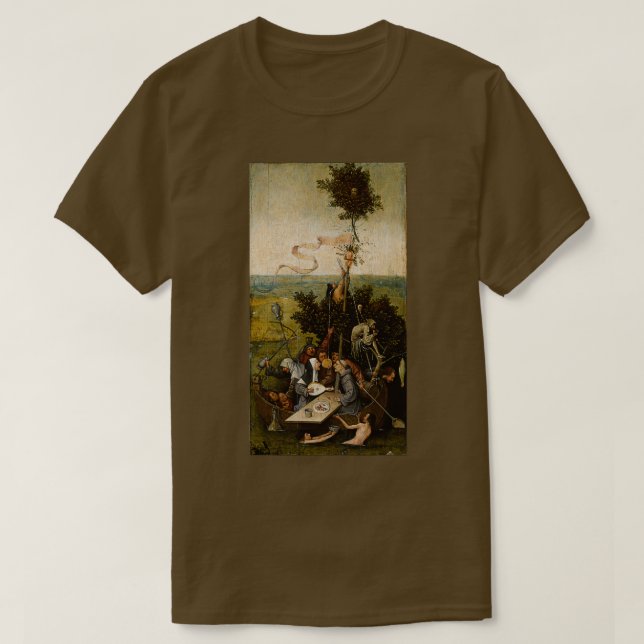 Frakten av Baroler Hieronymus Bosch T Shirt (Design framsida)