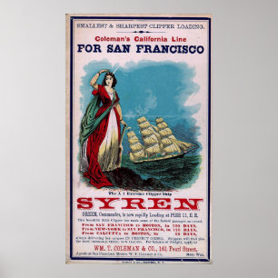 Frakten Clipper - Syren Poster