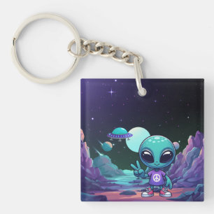 Frakten Cute Peace Alien & Space
