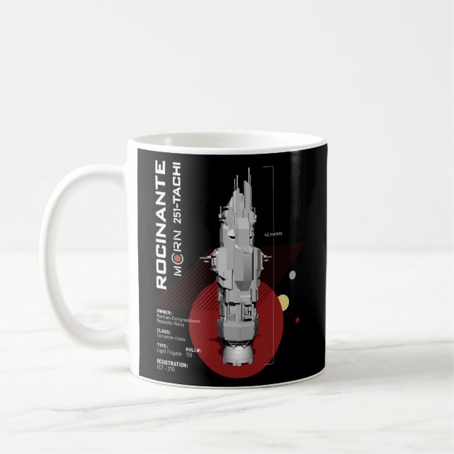 Frakten Expansion Rocinante Kaffemugg (Vänster)