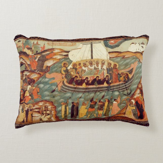 Frakten Faith Icon l ortodox l Christian l Prydnadskudde (Framsidan)