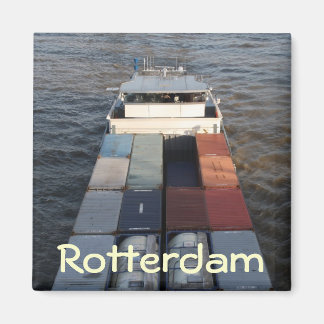 Frakten för gods på Meuse, Rotterdam Magnet