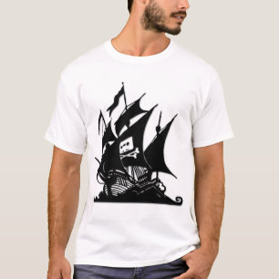 Frakten för piratfjärdlogotyp tröja