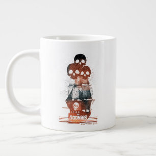 Frakten Goonies Pirat Silhouette Graphic Jumbo Mugg
