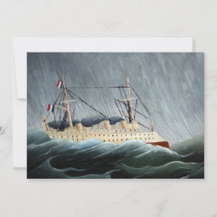 Frakten i Tempest Henri Rousseau