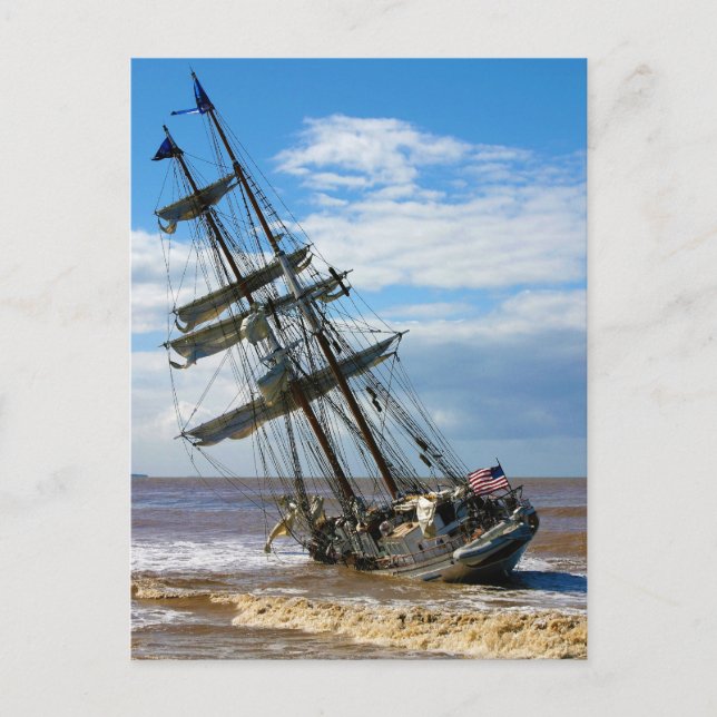 Frakten Irving Johnson Vykort (Framsida)