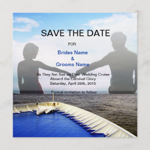 Frakten Kärlek l Cruise/Destination Wedding Spara Datumet