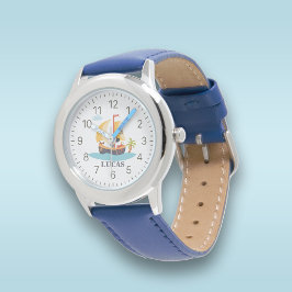 Frakten Kids Cute Personlig Pirat Armbandsur