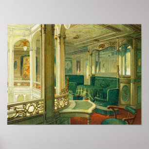 Frakten Patricia, Hamburg-America Line Poster