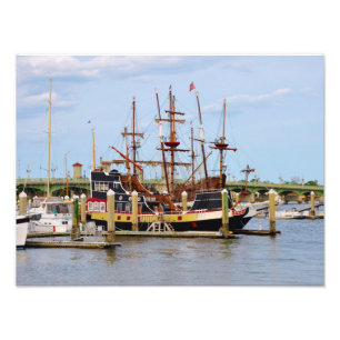 Frakten Photo Print för Saint Augustine Florida Pi Fototryck