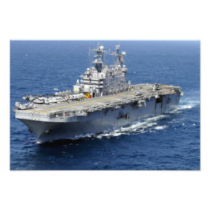 Frakten USS Peleliu Fototryck
