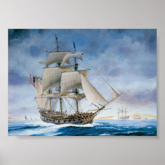 Frakten vintage Poster