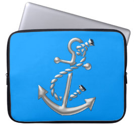 Fraktens anchor Nautical Marine-ThLED Gift Laptop Sleeve
