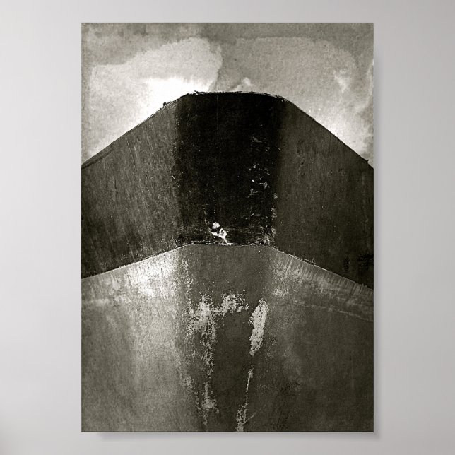 Fraktens B&W Nautisk Poster (Framsidan)