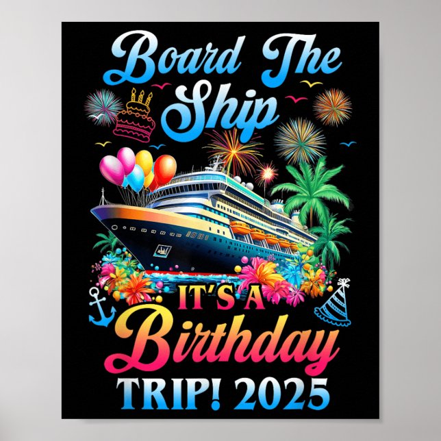 Fraktens födelsedag Resa 2025 Poster (Framsidan)