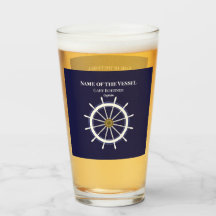 Fraktens hjulkapten Boat Tumblers Beer Soda Glass