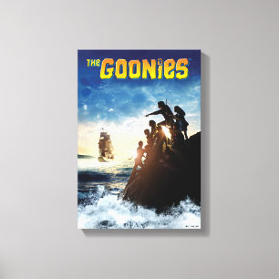 Fraktens teaterkonst i Goonies Pirat Canvastryck