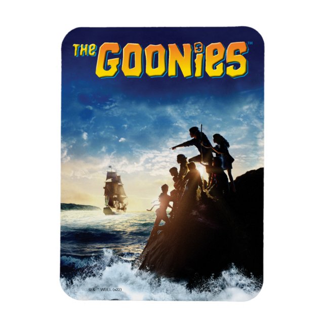 Fraktens teaterkonst i Goonies Pirat Magnet (Vertikal)