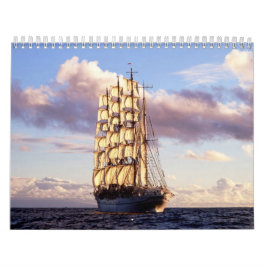 Frakter och seglar kalender