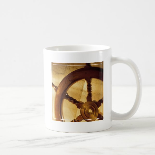 Frakter rullar och kartlägger kaffemugg (Höger)