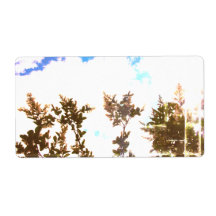 Fraktetiketter stil och design