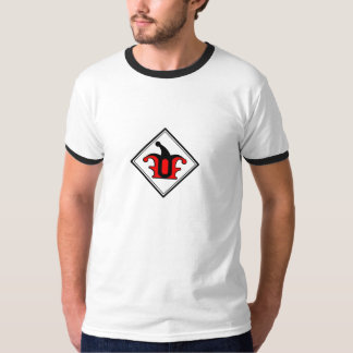 Fraktion av dumbomlogotypmanar Ringed utslagsplats T Shirt