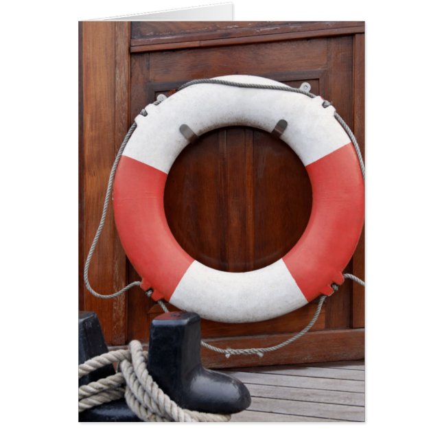 FraktLifebelt Hälsningskort (Framsidan)