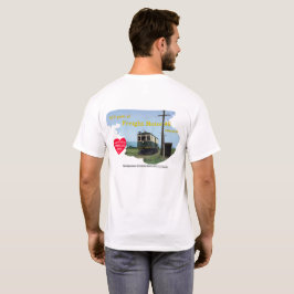 Fraktmotor nr 5 Centenniellt - Bild på bakskjortan T Shirt