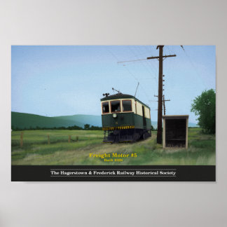 Fraktmotor nr 5 Poster