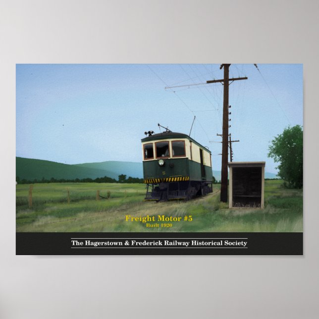 Fraktmotor nr 5 Poster (Framsidan)