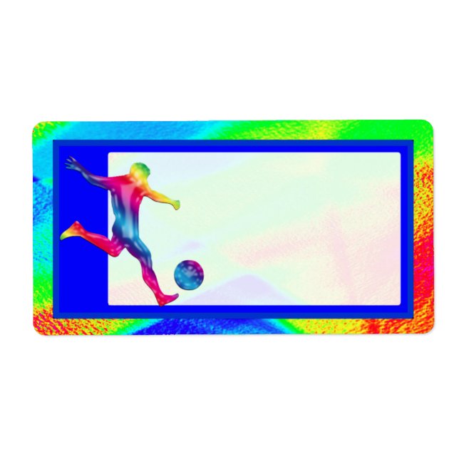 Fraktsetikett för Ljus Fraktsedel (Framsidan)