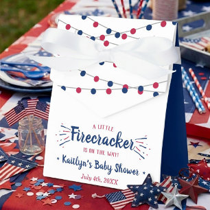 Frälsare på vägen! 4:e juli-babystölder presentaskar