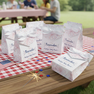 Frälsare på vägen! 4:e juli-babystölder presentaskar