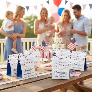 Frälsare på vägen! 4:e juli-babystölder presentaskar