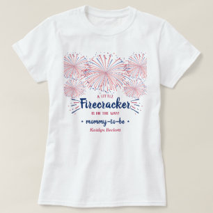 Frälsare på vägen! 4:e juli-babystölder t shirt