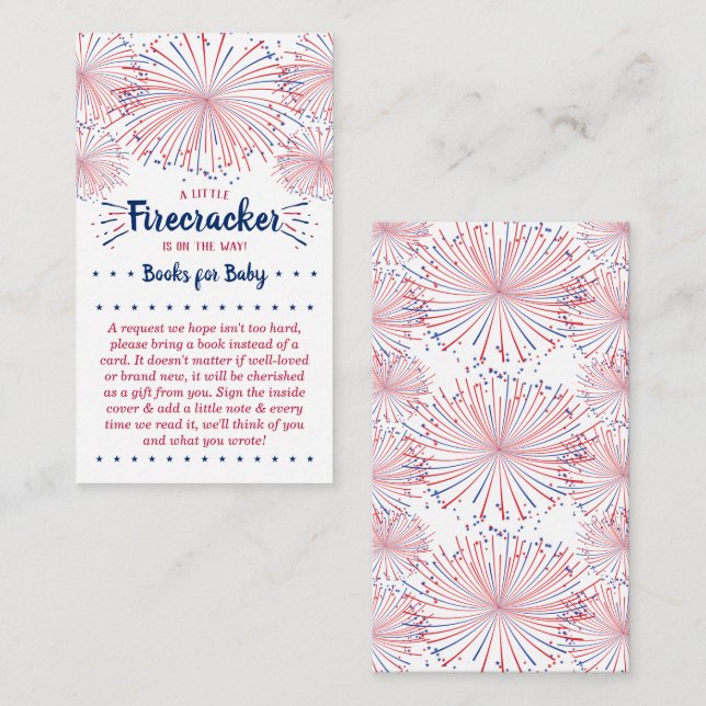 Frälsare på vägen! 4:e juli-babystölder tilläggskort (Fram/baksida)